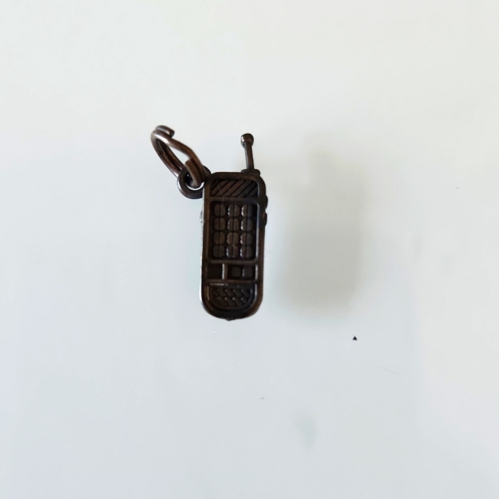Sterling Silver Mobile Cell Phone Charm